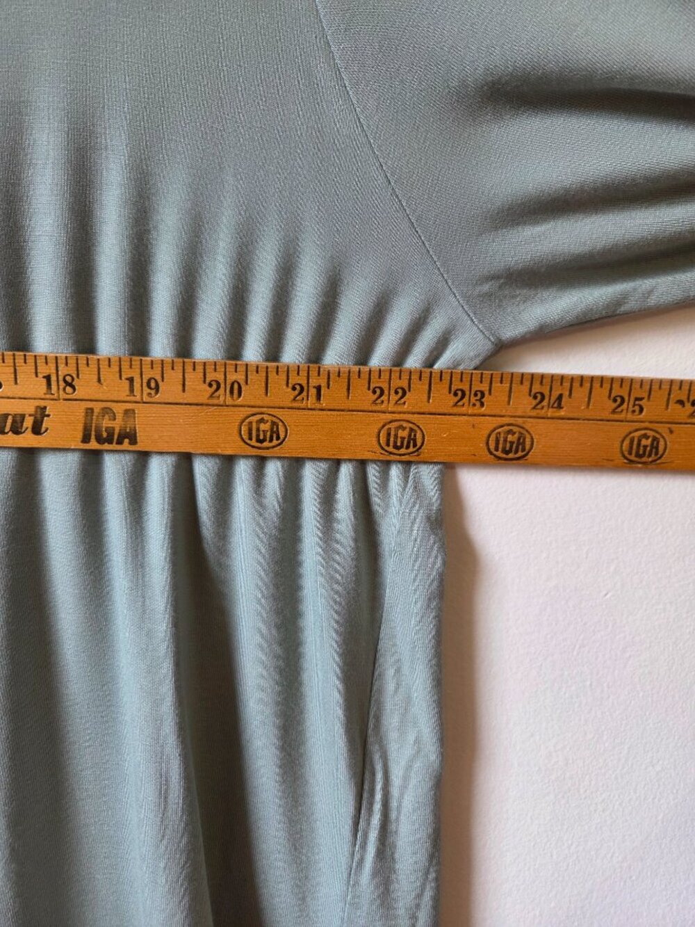 NEVER WORN ZENANA BABY BLUE SUPER SOFT V NECK LONG SLEEVE TEE SIZE XL - Picture 13 of 14
